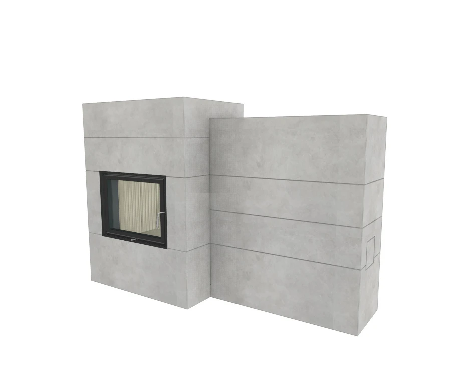 Grundofen Brunner BSG 01 Modul Speicher Stein Nebenstehend, Niedrig 7 Grundofen Brunner BSG 01 Modul Speicher Stein Nebenstehend, Niedrig – Bild 5