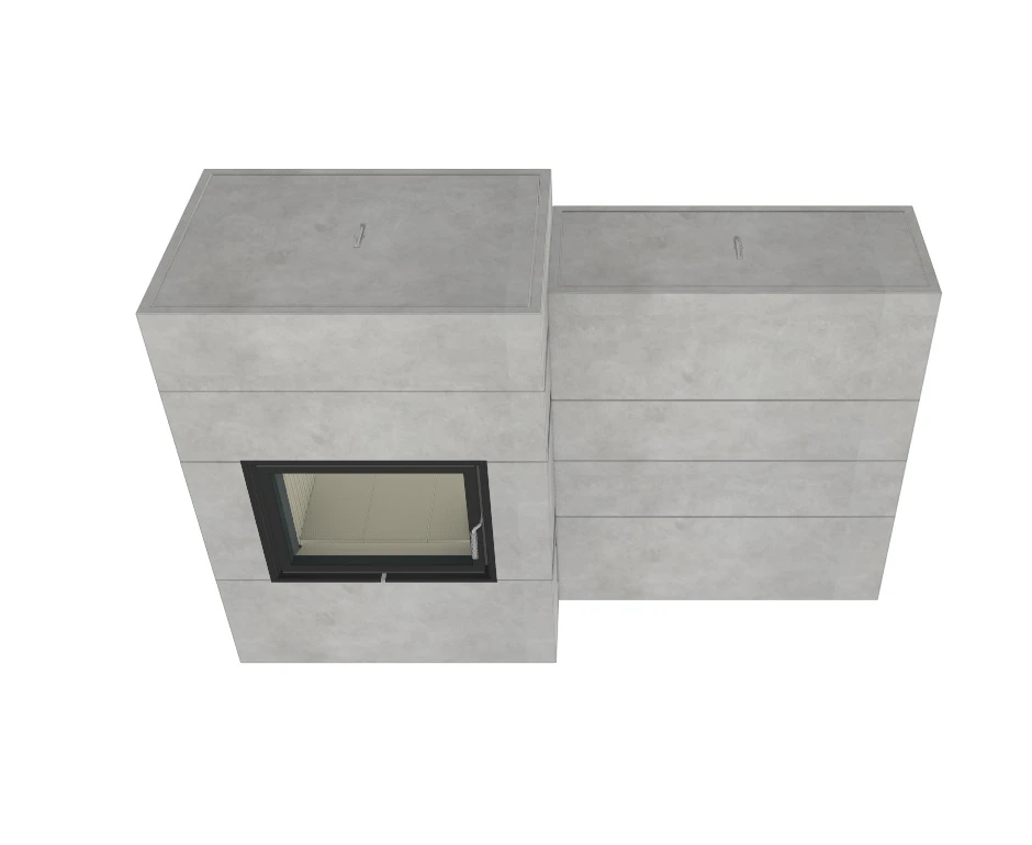 Grundofen Brunner BSG 01 Modul Speicher Stein Nebenstehend, Niedrig 13 Grundofen Brunner BSG 01 Modul Speicher Stein Nebenstehend, Niedrig – Bild 11