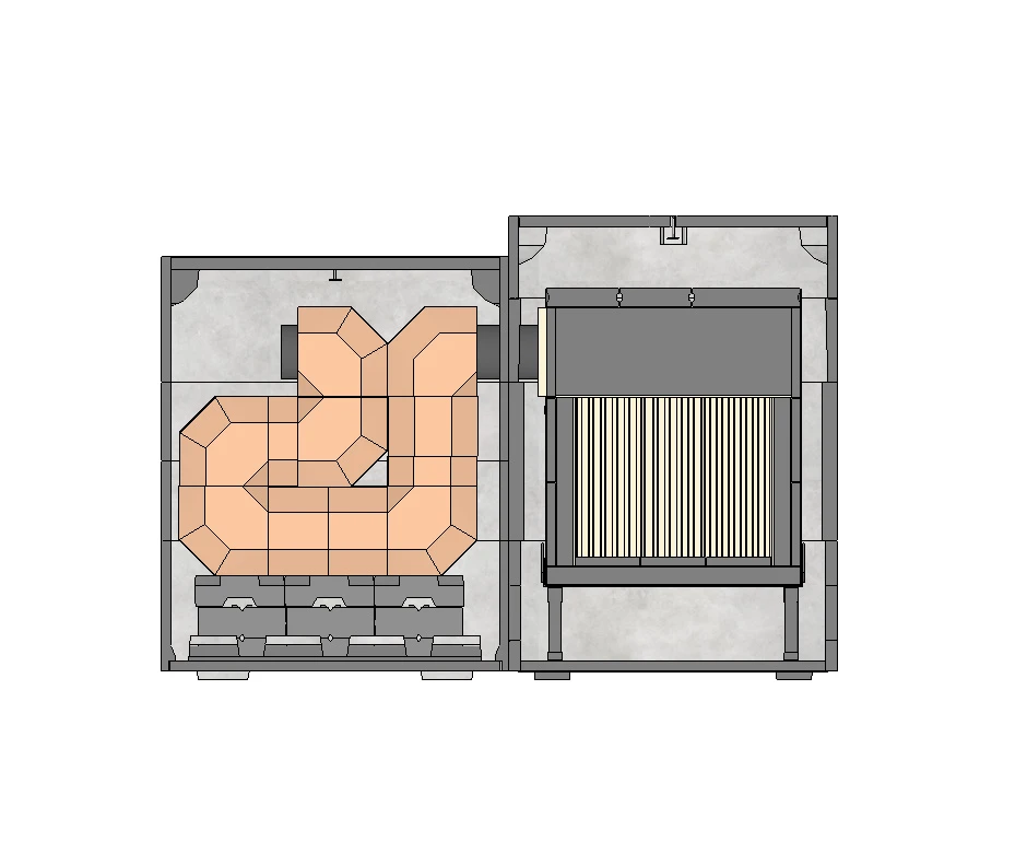 Grundofen Brunner BSG 01 Modul Speicher Stein Nebenstehend, Niedrig 18 Grundofen Brunner BSG 01 Modul Speicher Stein Nebenstehend, Niedrig – Bild 16