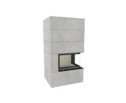 Kaminbausatz Brunner Systemkamin BSK 02 Eck Kamin Rechts Schiebetür, 11 KW -FeuerLust Verkäufe bsk02 45 03zsnswk4qfruce