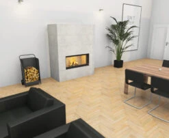 Kaminbausatz Brunner Systemkamin BSK 06 Architektur Kamin Schiebetür, 14 KW -FeuerLust Verkäufe bsk06 02tjmxy4oya4de8