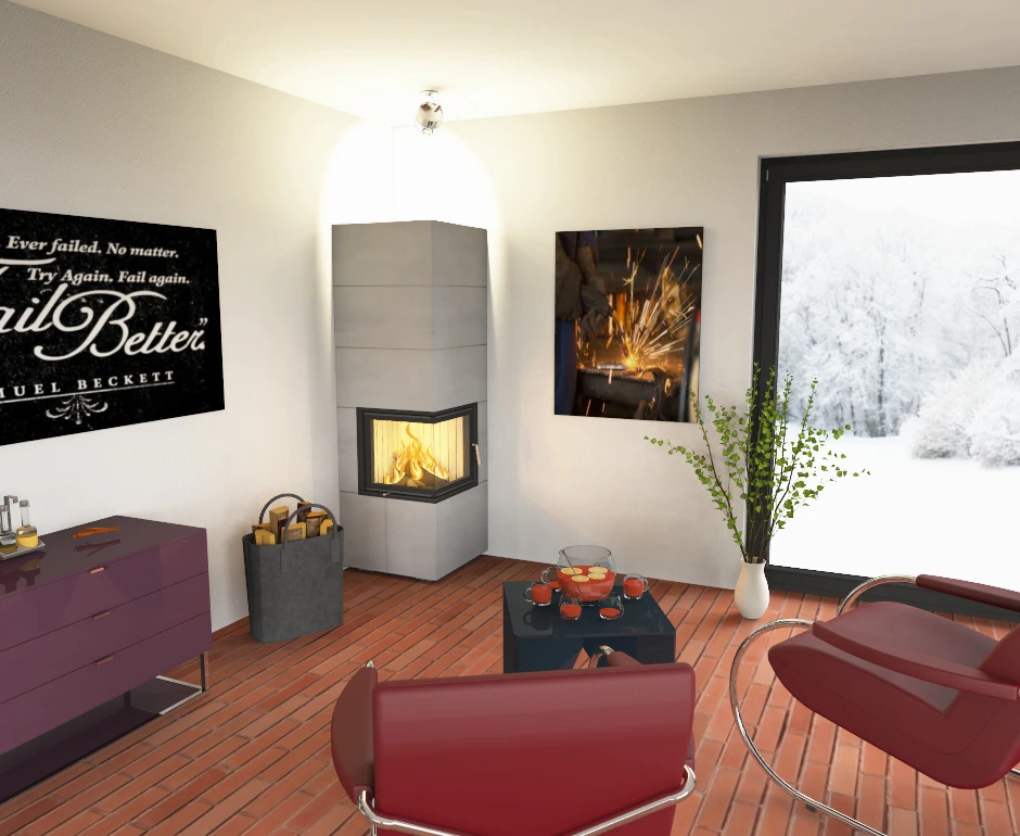 Kaminbausatz Brunner Systemkamin BSK 09 Eck Kamin Drehtür Aufsatzspeicher, 8 KW 13 Kaminbausatz Brunner Systemkamin BSK 09 Eck Kamin Drehtür Aufsatzspeicher, 8 KW – Bild 11