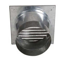 Außenluftgitter 23 X 23 Cm Edelstahl Mit Anschlussstutzen -FeuerLust Verkäufe c161ca8d7b19d6b54b81b91058e7d297