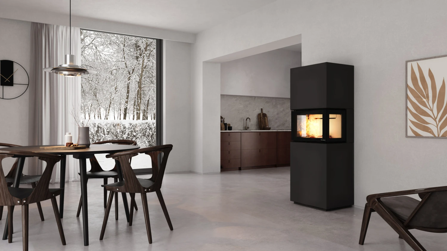 Kaminbausatz Nordpeis CANNES N-21U, 5,4 KW 7 Kaminbausatz Nordpeis CANNES N-21U, 5,4 KW – Bild 5