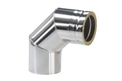 Schornstein Winkel 90° Doppelwandig - Eka Cosmos D 25 -FeuerLust Verkäufe ce4b9670cf63660afed366363d8b4697
