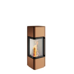 Kaminofen Spartherm CUBO S, 5,9 KW 16 Kaminofen Spartherm CUBO S, 5,9 KW -FeuerLust Verkäufe cubo s rostbraun metallic feuer