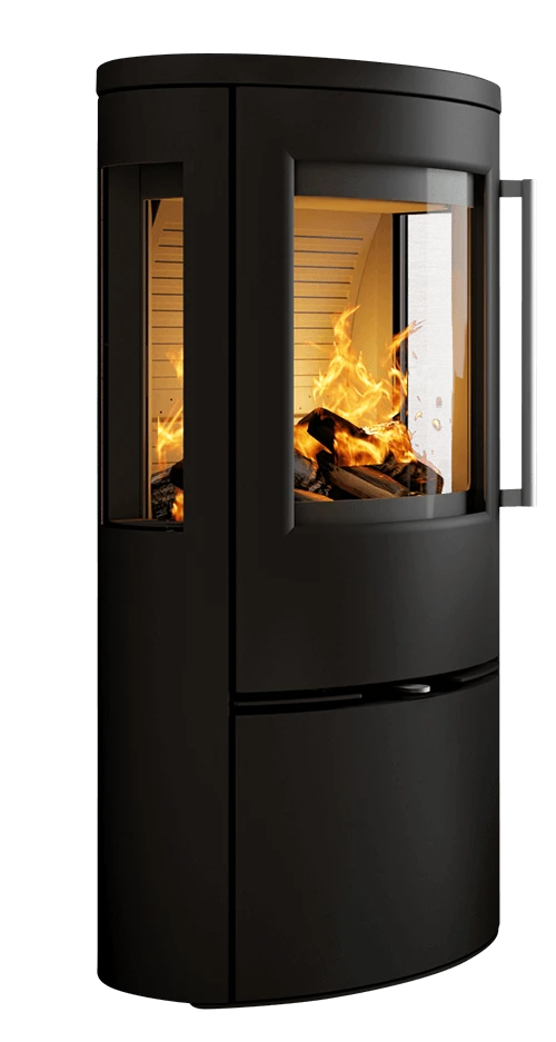 Kaminofen TermaTech TT23RG Schwarz, 5,6 KW 4 Kaminofen TermaTech TT23RG Schwarz, 5,6 KW – Bild 2