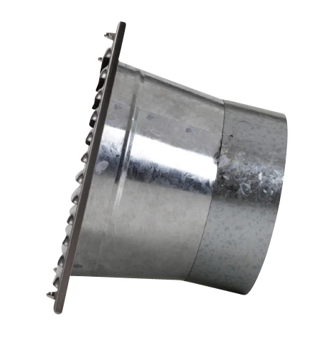 Außenluftgitter 23 X 23 Cm Mit Anschlussstutzen Verzinkt 8 Außenluftgitter 23 X 23 Cm Mit Anschlussstutzen Verzinkt – Bild 6