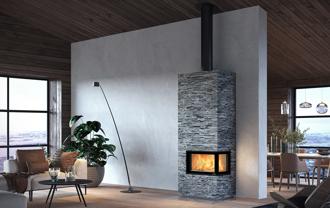 Kaminbausatz Nordpeis DAVOS A STONE, 8.9 KW 8 Kaminbausatz Nordpeis DAVOS A STONE, 8.9 KW – Bild 6