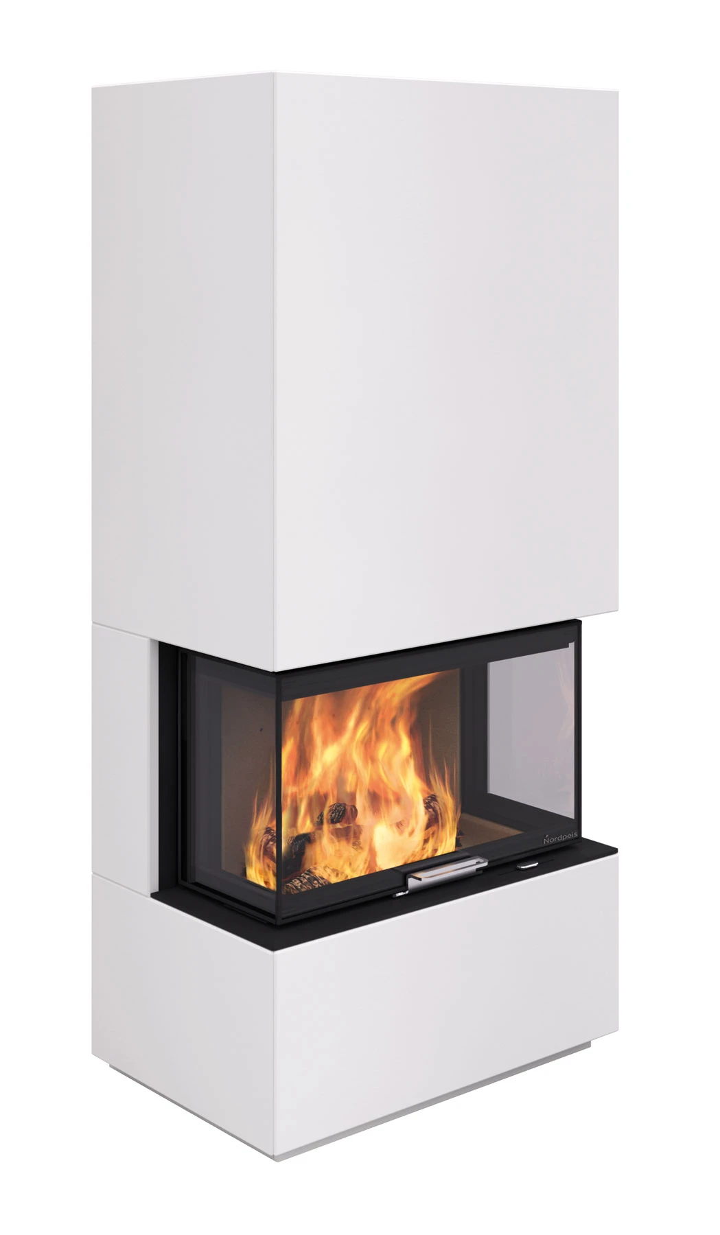 Kaminbausatz Nordpeis MONACO LOW BASE IR Super Max, 8 KW 4 Kaminbausatz Nordpeis MONACO LOW BASE IR Super Max, 8 KW – Bild 2