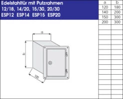 Kamintür Edelstahl V4A Mit Putzrahmen 100 Mm 8 Kamintür Edelstahl V4A Mit Putzrahmen 100 Mm -FeuerLust Verkäufe e8ea0de96fac490145903d0dfbeaa077