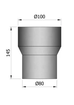 Steckverbinder, Reduzierung, Muffe-Muffe Für Pelletrohr Schwarz 11 Steckverbinder, Reduzierung, Muffe-Muffe Für Pelletrohr Schwarz -FeuerLust Verkäufe ed564eee8ba187044eff0601b0aad191