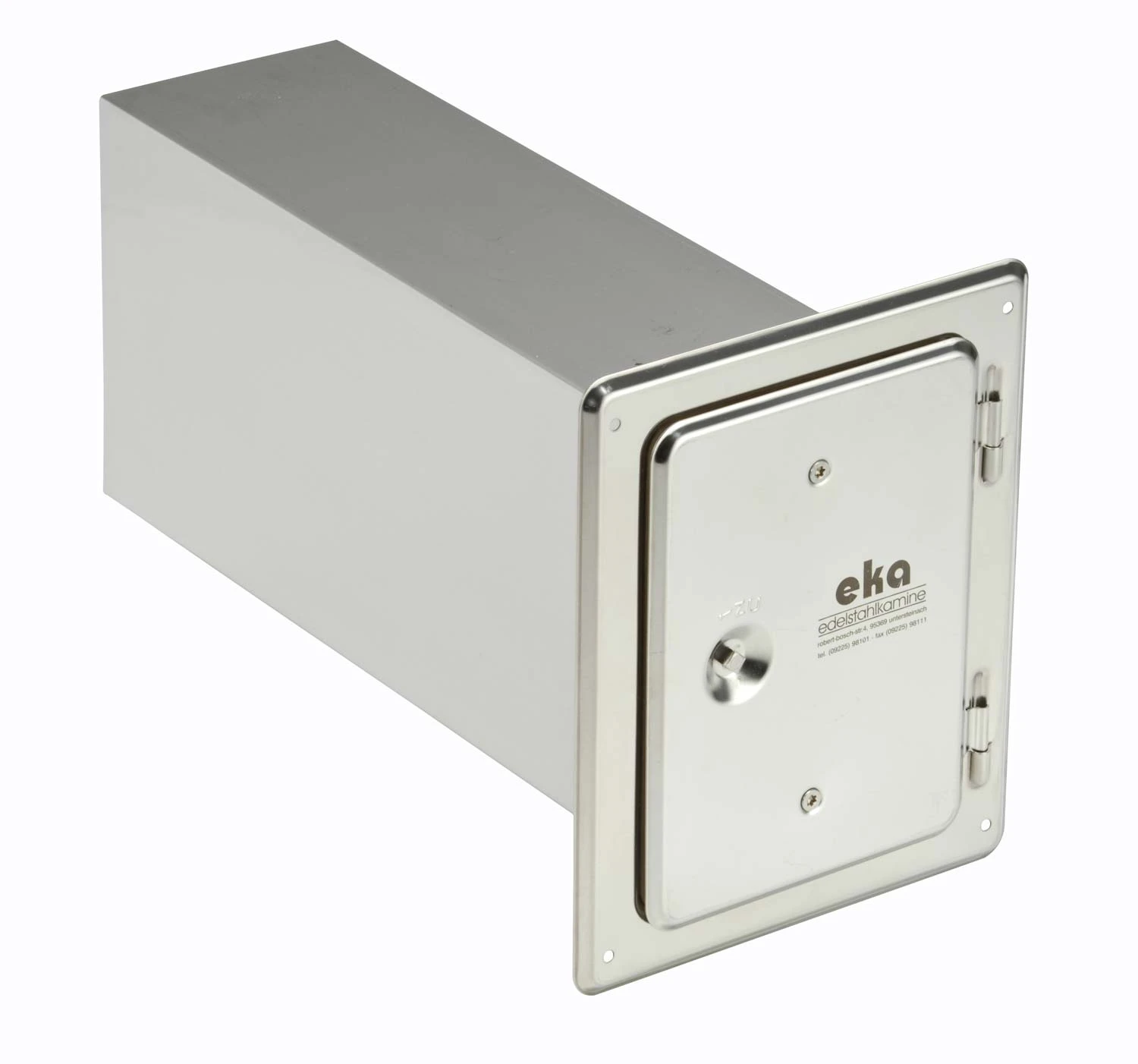 EKA Verlängerungsstutzen 120 X 180 Mm Für Kamintür, V4A Edelstahl 4 EKA Verlängerungsstutzen 120 X 180 Mm Für Kamintür, V4A Edelstahl – Bild 2