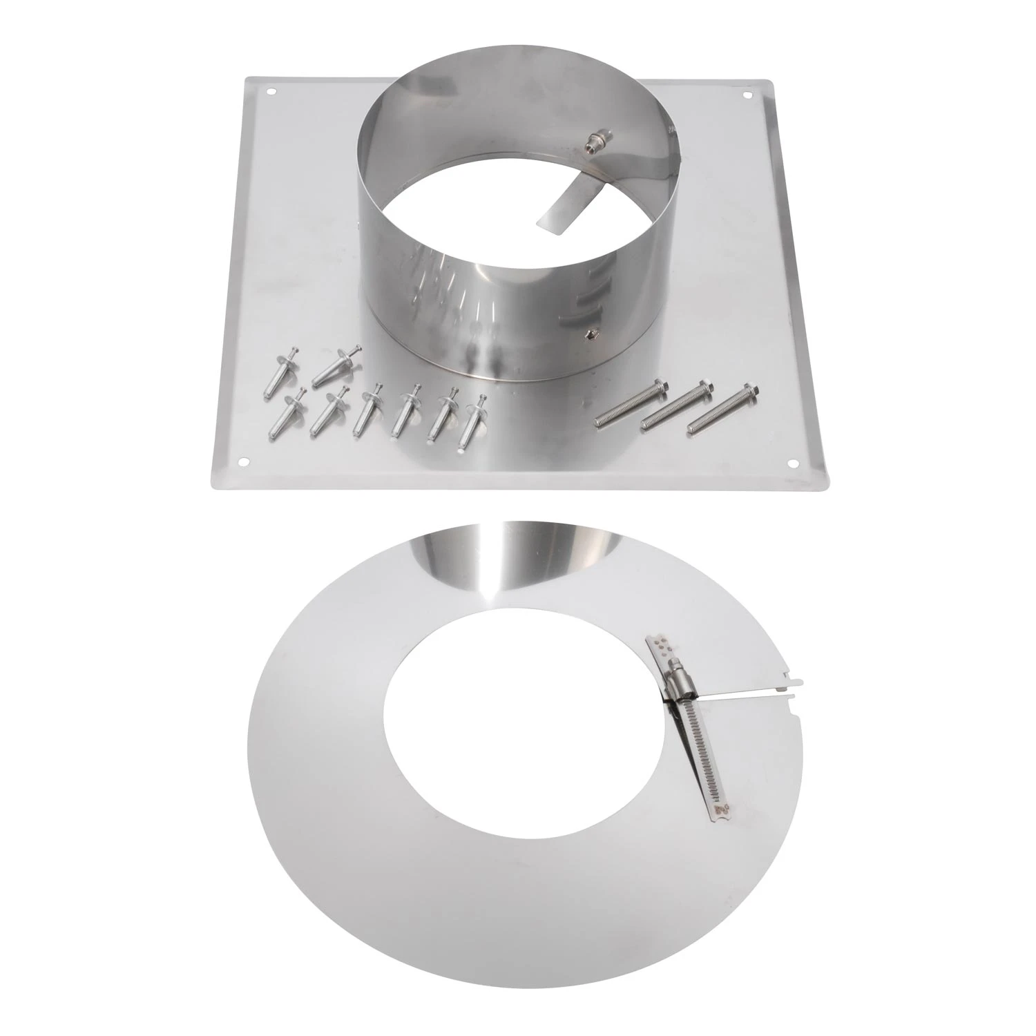 Kaminabdeckung Mit Regenkragen Hinterlüftet - Eka Complex E 3 Kaminabdeckung Mit Regenkragen Hinterlüftet - Eka Complex E