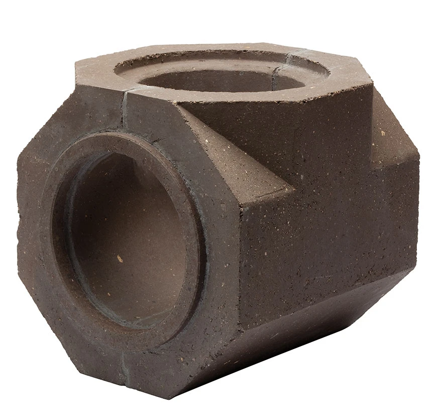 Keramik Modul Speicher 300 T-Stueck Abzweiger 300 X 300 X 300 Mm, Ø 180 4 Keramik Modul Speicher 300 T-Stueck Abzweiger 300 X 300 X 300 Mm, Ø 180 – Bild 2