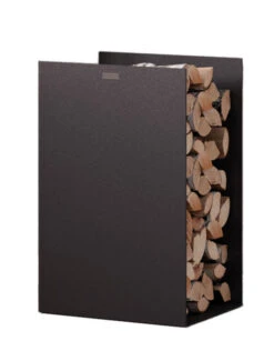 Kaminholzregal Stahl Schwarz Nordpeis ME WOOD 2