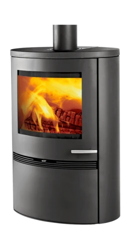 Kaminofen TermaTech TT22HS Speckstein Schwarz, 7,5 KW