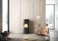 Kaminofen TermaTech TT80 Schwarz, 5,5 KW 7 Kaminofen TermaTech TT80 Schwarz, 5,5 KW -FeuerLust Verkäufe tt80 black