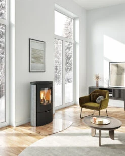 Kaminofen TermaTech TT80RLS Schwarz, 5,5 KW 9 Kaminofen TermaTech TT80RLS Schwarz, 5,5 KW -FeuerLust Verkäufe tt80rls